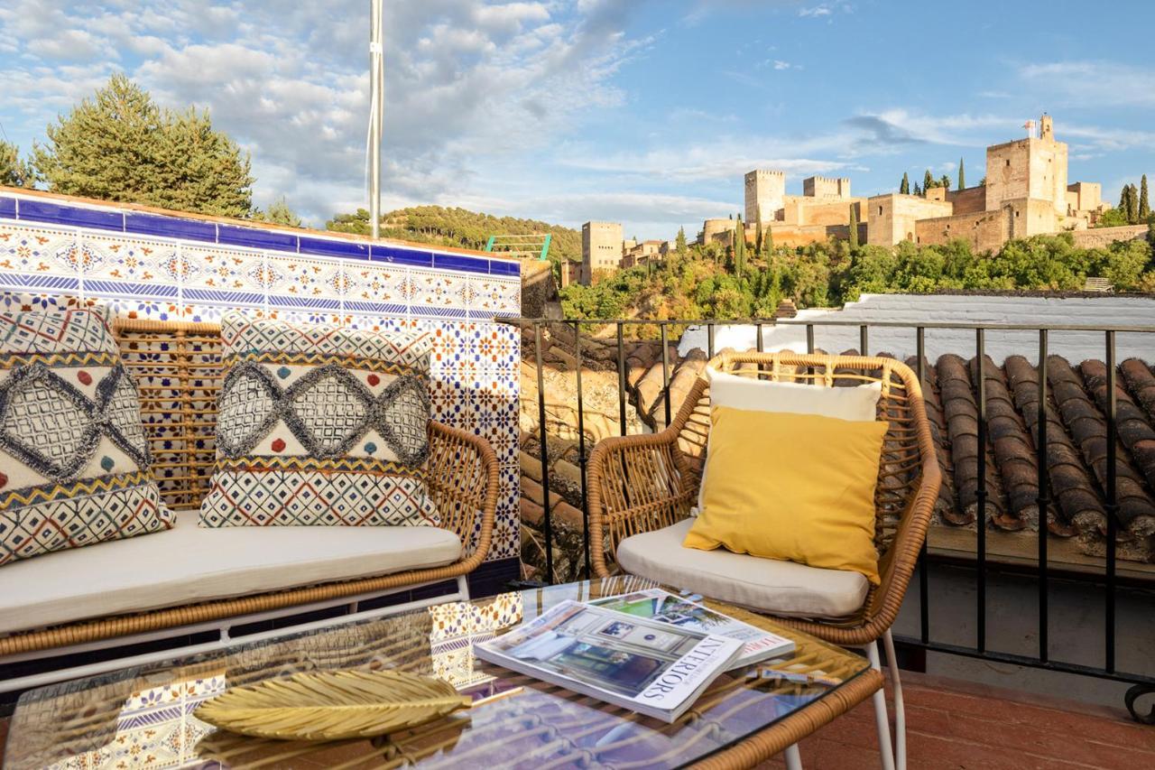 Albaicin Alhambra Views Private Terrace Lejlighed Granada Eksteriør billede