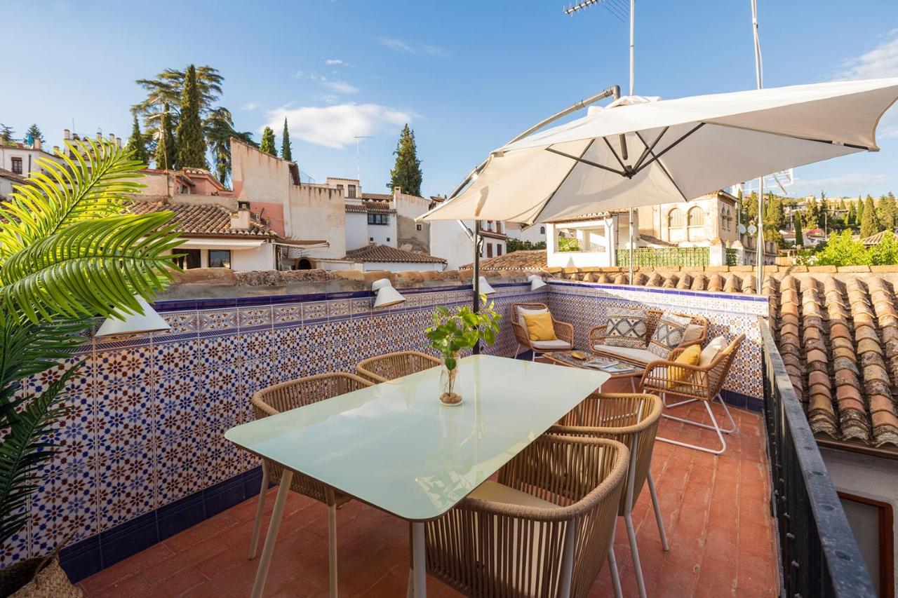 Albaicin Alhambra Views Private Terrace Lejlighed Granada Eksteriør billede